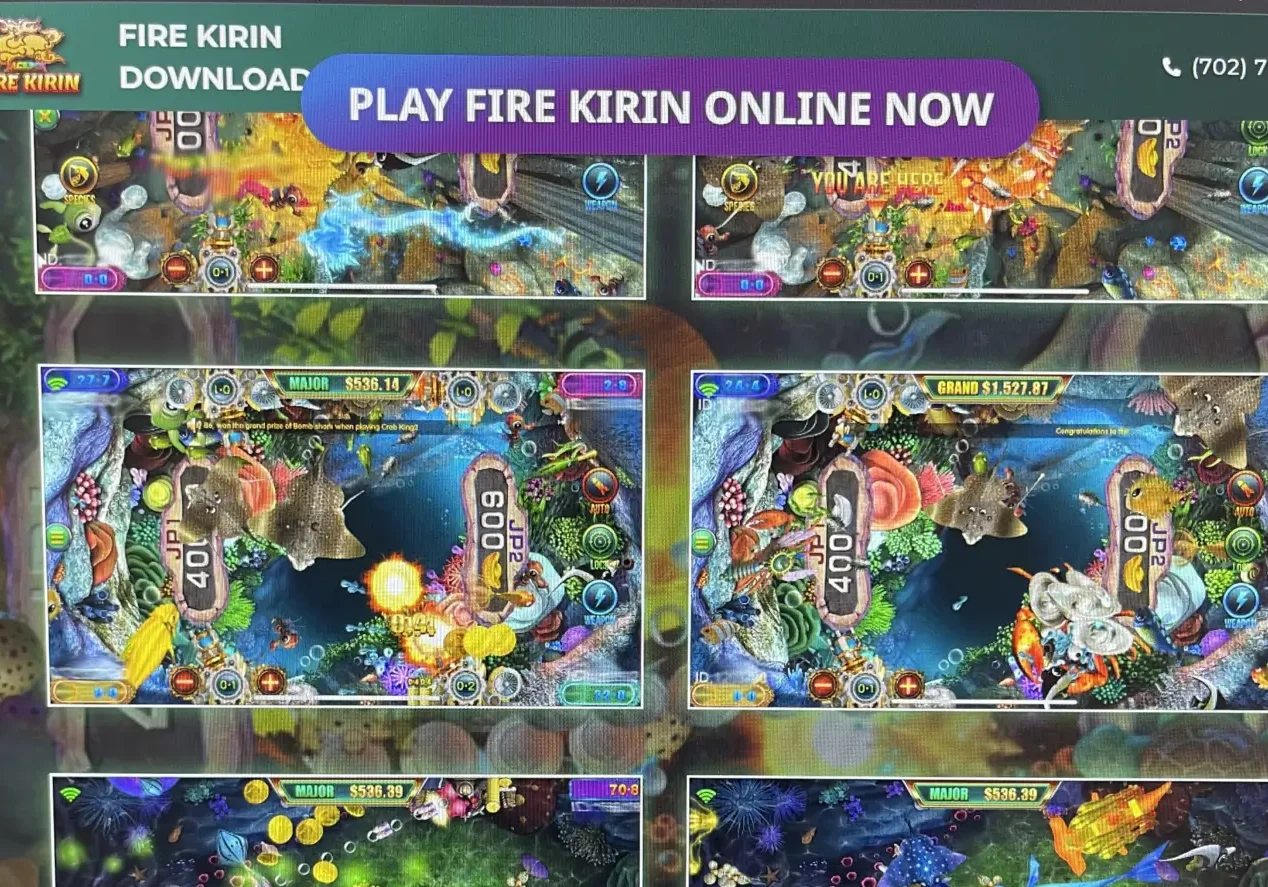 A bunch of different games are shown together.